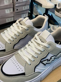کفش اسپرت مردانه مدل Lightning White | سبک، راحت، روزمره(رنگ سفید،کرم)