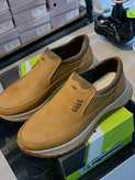کفش مردانه راحتی آذرافق مدل Comfort Classic – سبک، طبی و مناسب استفاده روزمره رنگ عسلی کد ۱۰۰۲
