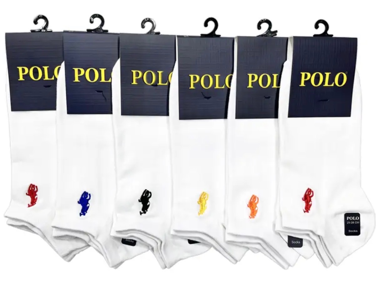 جوراب مچی مردانه گلدوزی پولو POLO کد ۱۳۲