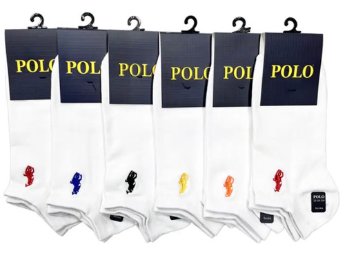 جوراب مچی مردانه گلدوزی پولو POLO کد ۱۳۲